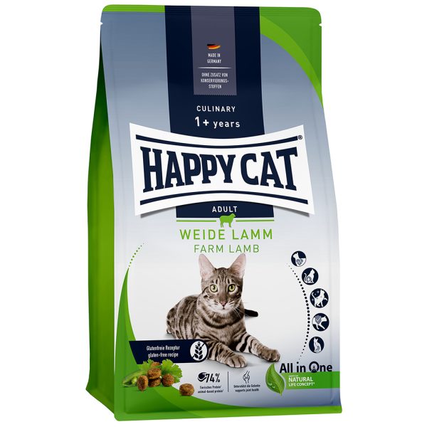 10kg Culinary Adult Lamb Happy Cat kissanruoka