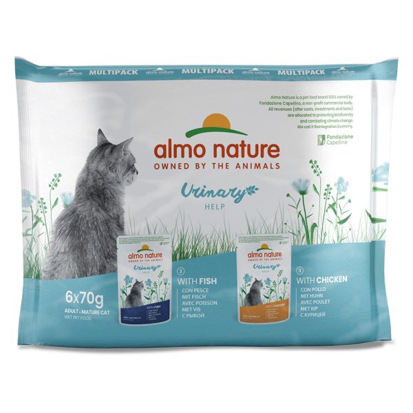 70g Urinary Help mix 12x kala & 12x kana Almo Nature Holistic