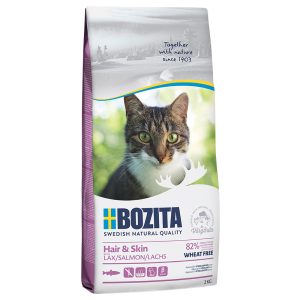 2x2kg Wheatfree Hair & Skin Bozita kissan kuivaruoka