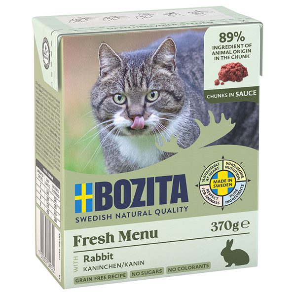 6x370g Chunks in Gravy kani Bozita kissanruoka