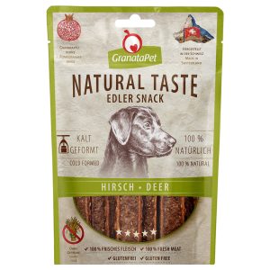 90g Natural Taste Edler Snack 3 x peura Granatapet koiralle