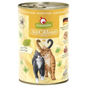 GranataPet DeliCatessen -kokeilupakkaus 24 x 400 g - kana