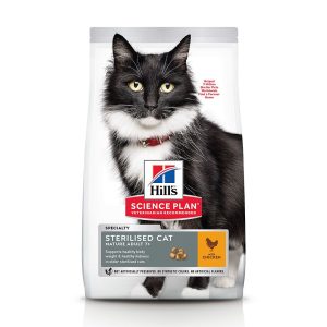 10kg Mature Adult 7+ Sterilised Cat Chicken Hill's Science Plan Kissanruoka