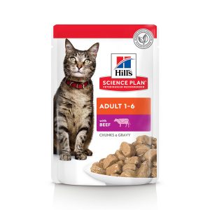 85g Adult 1-6 12 x Beef Hill's Science Plan kissan märkäruoka