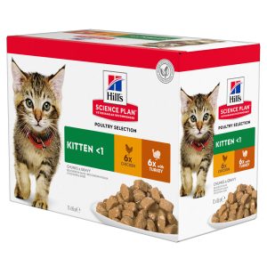 12x85g Kitten siipikarja Hill's Science Plan kissan märkäruoka