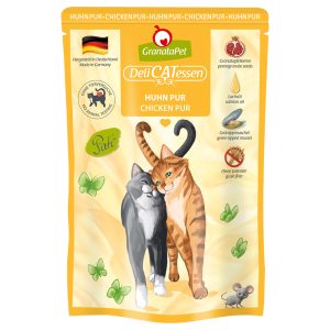 6x85g DeliCatessen Pouch kana Granatapet kissan märkäruoka