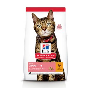 1,5kg Adult Light 1-6 Chicken Hill's Science Plan kissan kuivaruoka