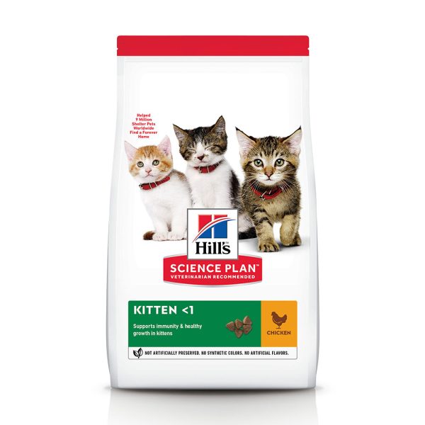 1,5kg Kitten Chicken Hill's Science Plan kissan kuivaruoka