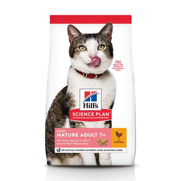 1,5kg Mature Adult 7+ Active Longevity Light Chicken Hill's Science Plan Kissanruoka