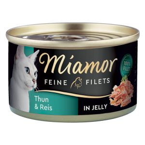 100g Fine Filets vaalea tonnikala & riisi hyytelössä Miamor kissanruoka
