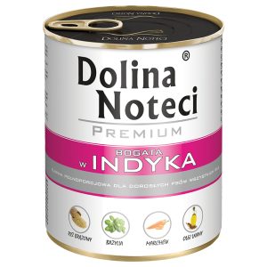 12 x 800 g Dolina Noteci Premium kalkkuna koiran märkäruokaa