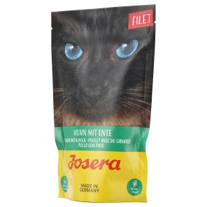 16x70g Filet kana & ankka Josera kissan märkäruoka