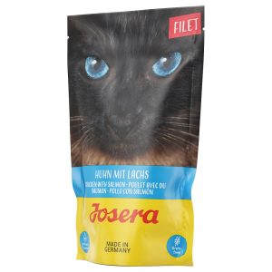 16x70g Filet kana & lohi Josera kissan märkäruoka
