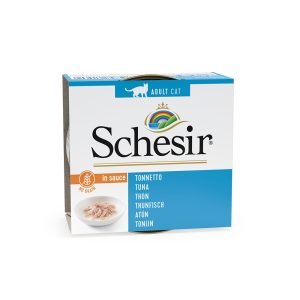 24x70g in Natural Gravy tonnikala Schesir kissan märkäruoka