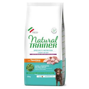 12kg Natural Trainer Light in Fat Medium/Maxi Adult Kalkkuna