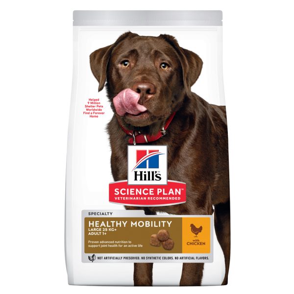 14kg Hill's Science Plan Adult 1+ Healthy Mobility Large Breed Chicken  koiranruoka