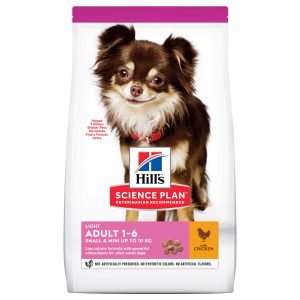 6kg Hill's Science Plan Adult 1-6 Light Small & Mini Chicken koiranruoka
