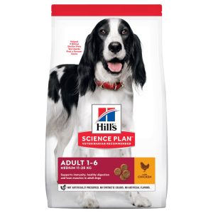 14kg Hill's Science Plan Adult 1-6 Medium Chicken koiranruoka