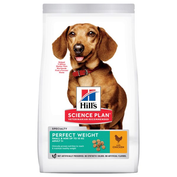 1,5kg Hill's Science Plan Adult 1+ Perfect Weight Small & Mini Chicken  koiranruoka