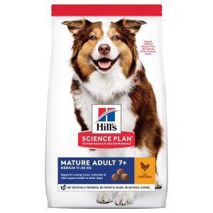 2,5kg Hill's Science Plan Mature Adult 7+ Medium Chicken  koiranruoka