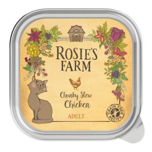 Rosie's Farm Adult säästöpakkaus 32 x 100 g - kana