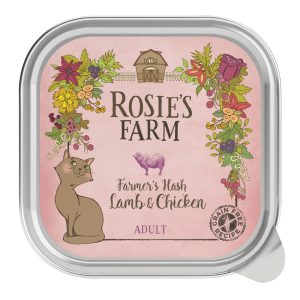 32x100g Adult lammas & kana Rosie's Farm kissan märkäruoka