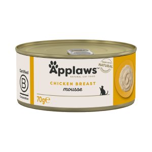 18x70g kanamousse Applaws kissanruoka