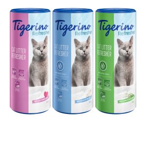 3x700g Deodoriser 3 eri tuoksua Tigerino kissalle