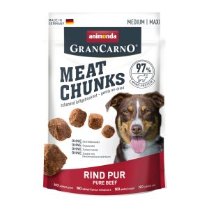 4x80g Animonda Meat Chunks Medium/Maxi nauta koiran herkut