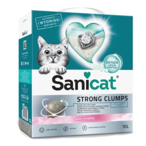 10l Strong Clumps Sanicat kissanhiekka