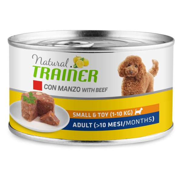 150g Small & Toy Adult Beef Natural Trainer märkäruoka koirille