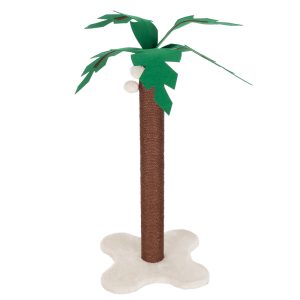 Coco Palm raapimistolppa ruskea / beige kissalle