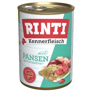 12 x 400g vatsalaukku RINTI koiran märkäruoka