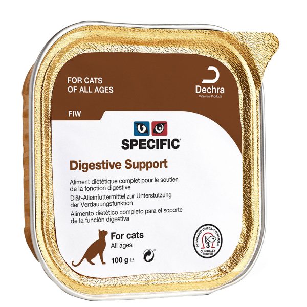 14 x 100 g Specific Cat FIW - Digestive kissan märkäruoka