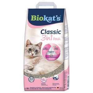 10l Biokat´s Fresh 3in1 talkintuoksuinen Biokat's kissanhiekka