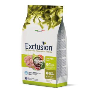 2x7kg Exclusion Mediterraneo Adult Small Chicken  koiranruoka
