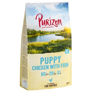 12kg Puppy Chicken & Fish Purizon koiranruoka