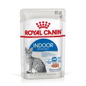 12 x 85 g Royal Canin Indoor Sterilised Mousse kissan märkäruoka