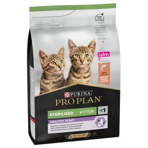 3 kg Purina Pro Plan Sterilised Kitten Rich in Salmon kuivaruoka kissa