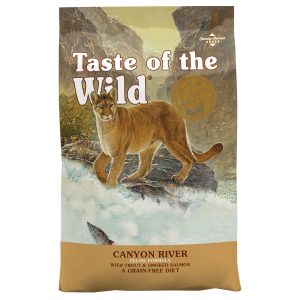 2x6,6kg Canyon River Feline Taste of the Wild kissan kuivaruoka