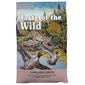 6,6kg Lowland Creek Feline Taste of the Wild kissan kuivaruoka