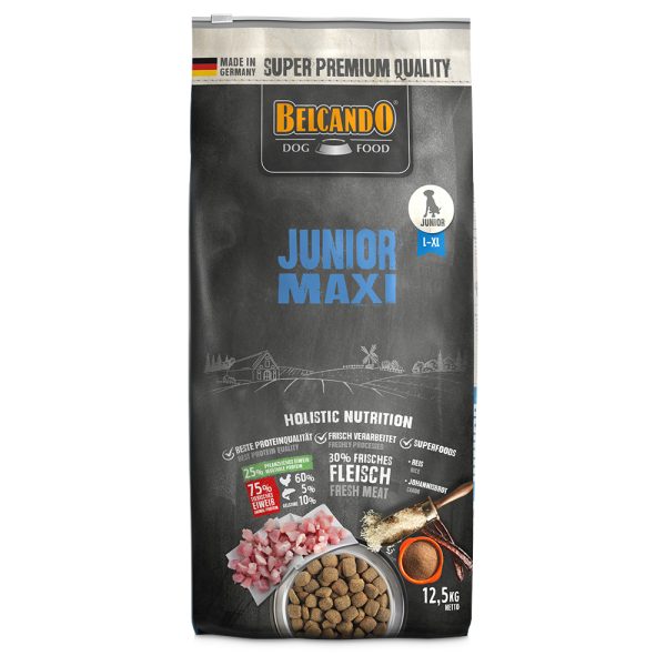 12,5kg Belcando Junior Maxi  koiranruoka