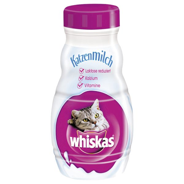 12x200ml Cat Milk Whiskas kissalle