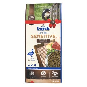 15 kg Sensitive Duck & Potato Bosch koiranruoka