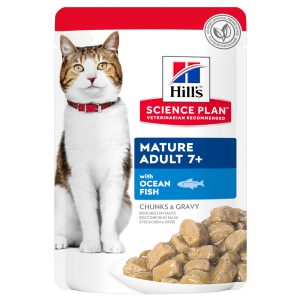 12 x 85g Ocean Fish Hill's SP Feline Mature Adult
