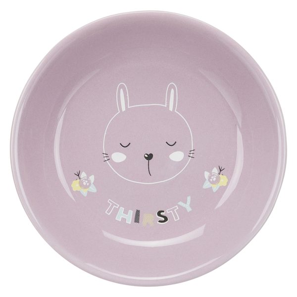 Trixie Junior -ruokakuppi, keraaminen, 200 ml, ø 14 cm, liila