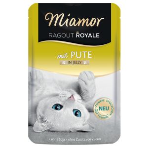 22x100g Ragout Royale in Gravy tai Jelly kalkkuna, in Jelly Miamor Kissanruoka
