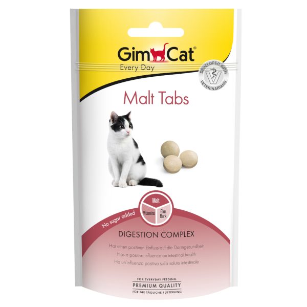 40g GimCat Malt Tabs kissanherkut