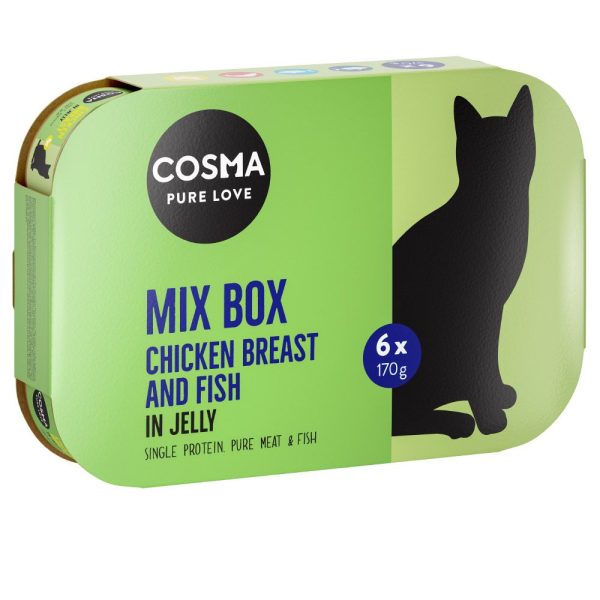 24x170g kana hyytelössä Cosma Original kissanruoka