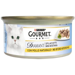 48x85g Natural Chicken Gourmet Diamond Märkä kissoille
